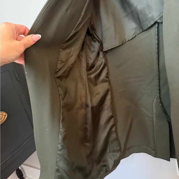 Banana Republic Olive Green Ponte Blazer - Picture 5 of 6